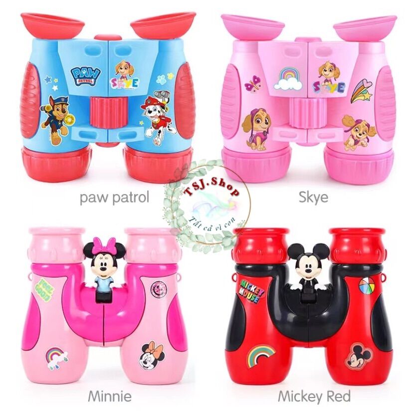 Ống nhòm đồ chơi disney cho bé hình chú chó cứu hộ