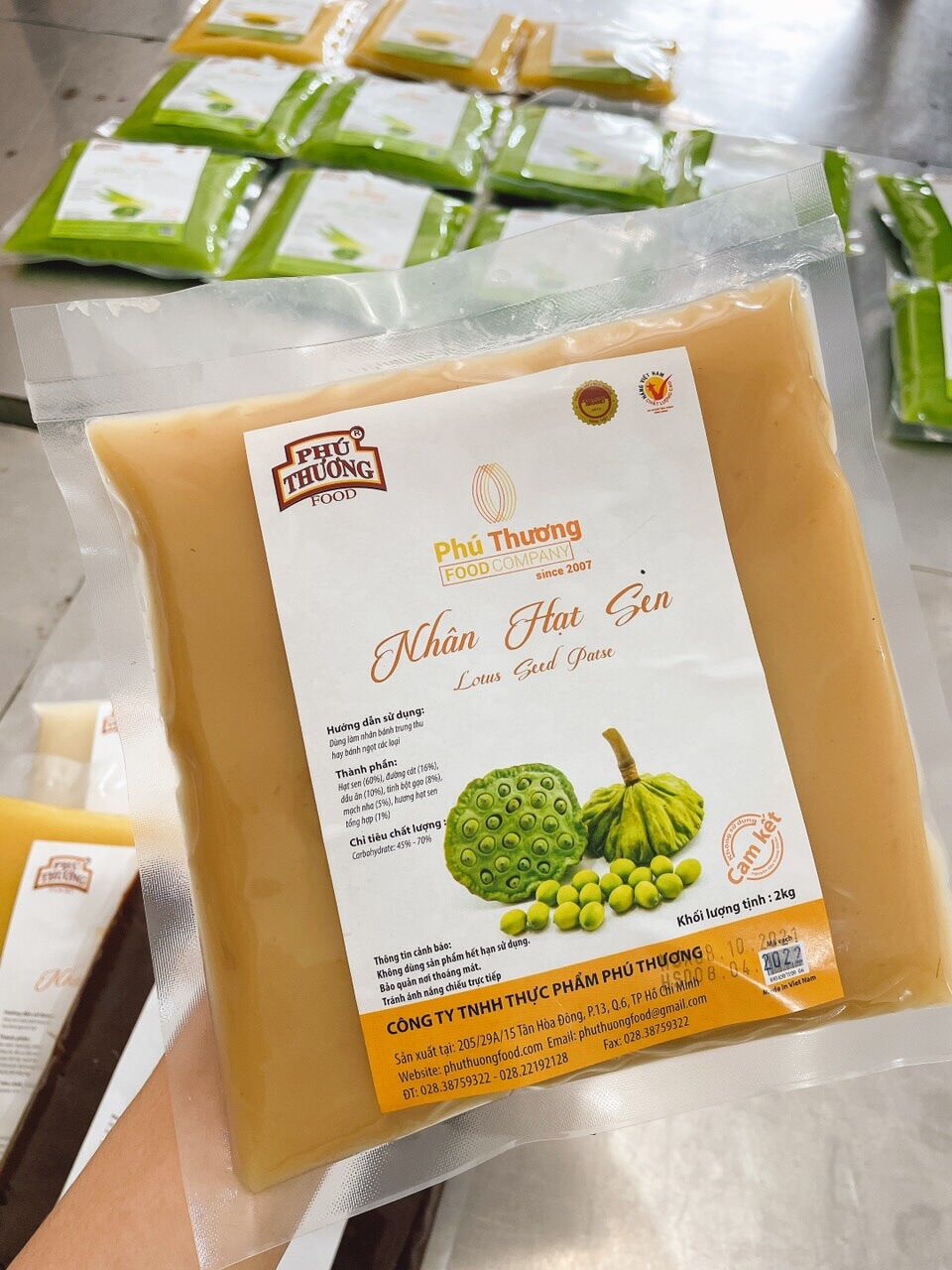 Nhân hạt sen 1kg
