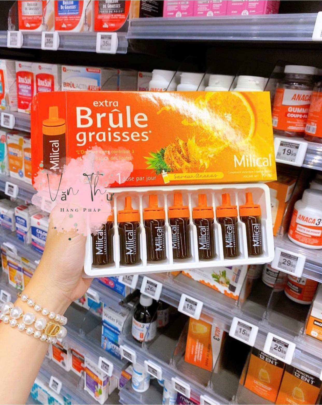 Detox cam dứa milical brule graisses - giảm cân - đốt mỡ thừa date 8/2026
