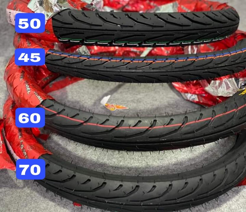 Vỏ lốp bánh xe camel gai dunlop thái 45/50/60/70