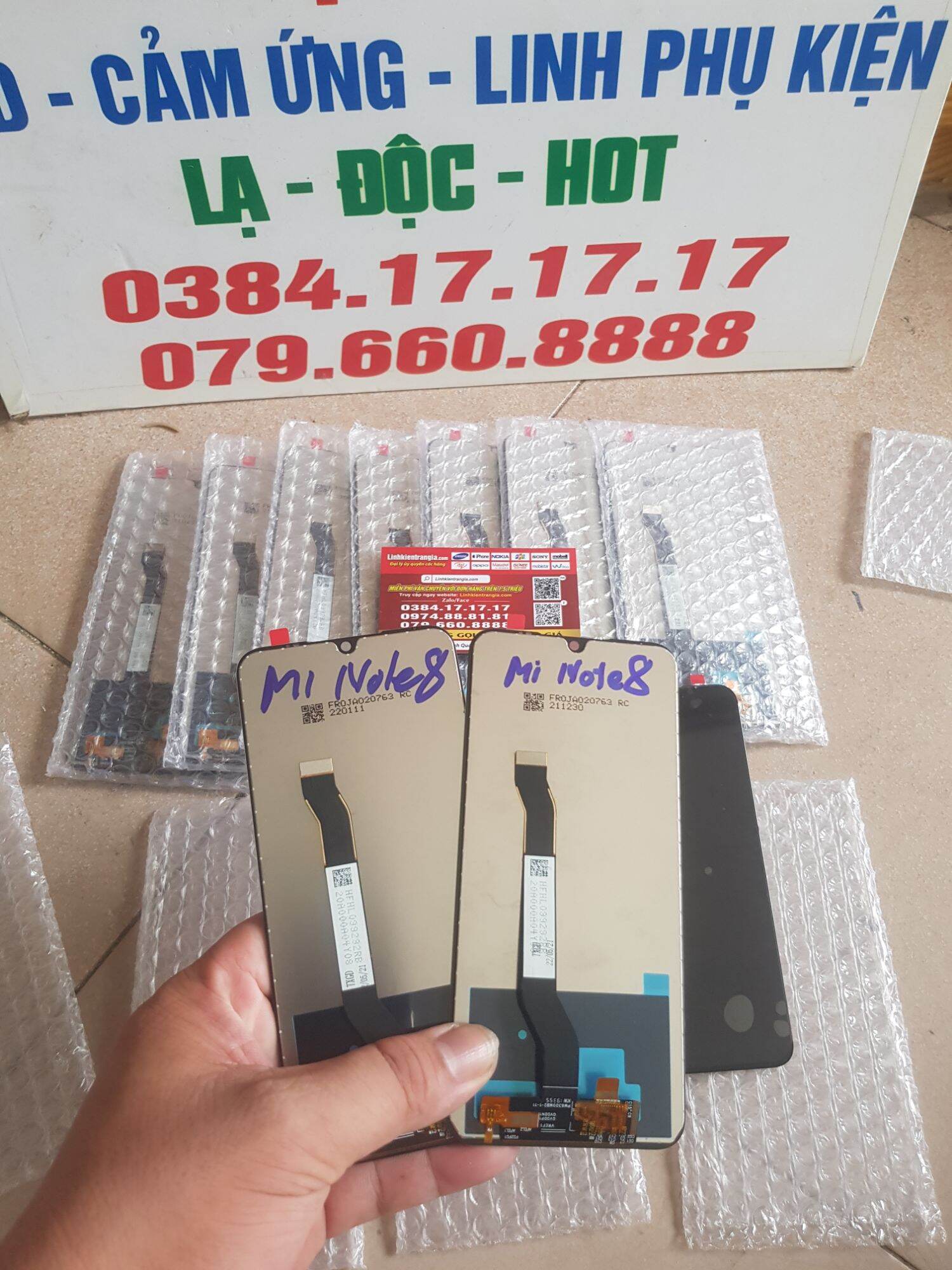 màn hình mi note 8
