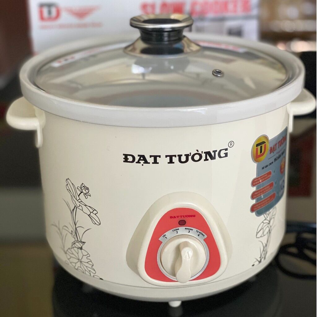 Nồi Kho Ca, Hầm Cháo Đa Năng Đạt Tường Lòng đất nung GNK-2,5