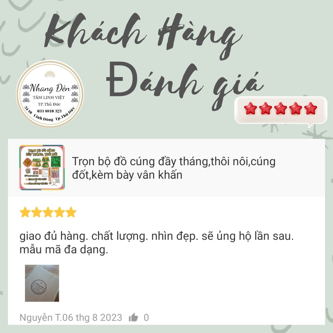 Trọn bộ đồ cúng đầy tháng,thôi nôi,cúng đốt,kèm bày vân khấn
