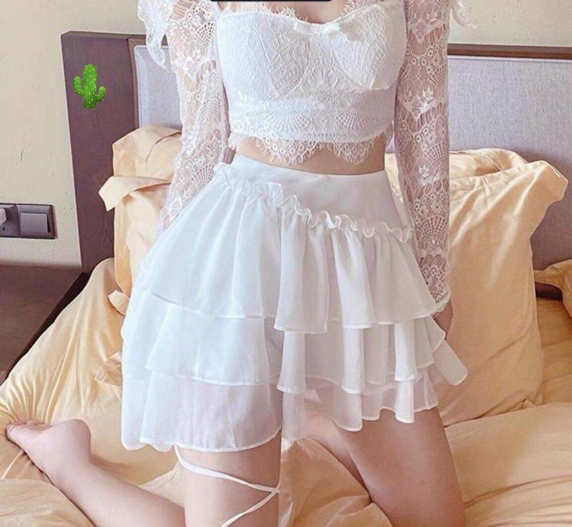 CHÂN VÁY VON QUẤN ĐÙI FROM DƯỚI 50KG