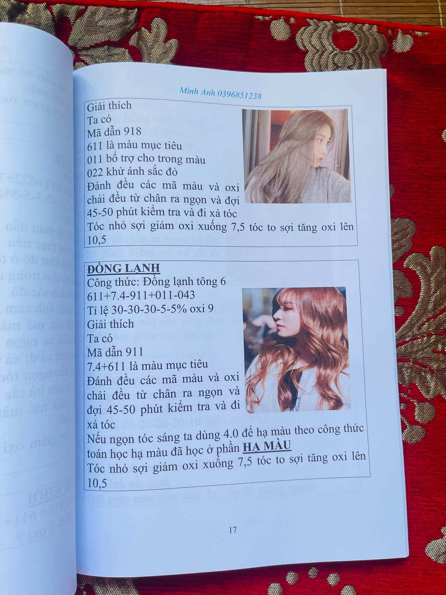 GIÁO TRÌNH CÂN BẰNG MÀU TÓC