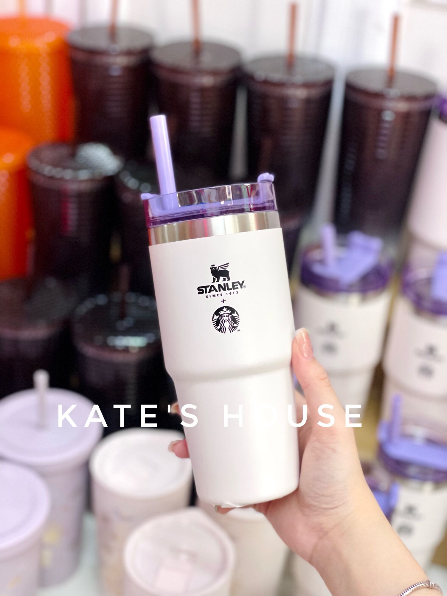 Ly giữ nhiệt Starbucks x Stanley 473ml - 591ml