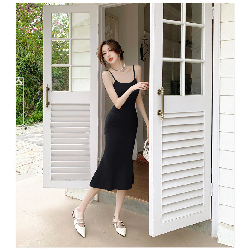 Đầm body dáng dài nữ, váy nữ ôm xoè