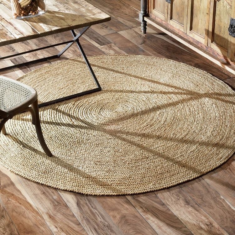 [HCM]Thảm cói tròn 120cm [HÀNG LOẠI 1]