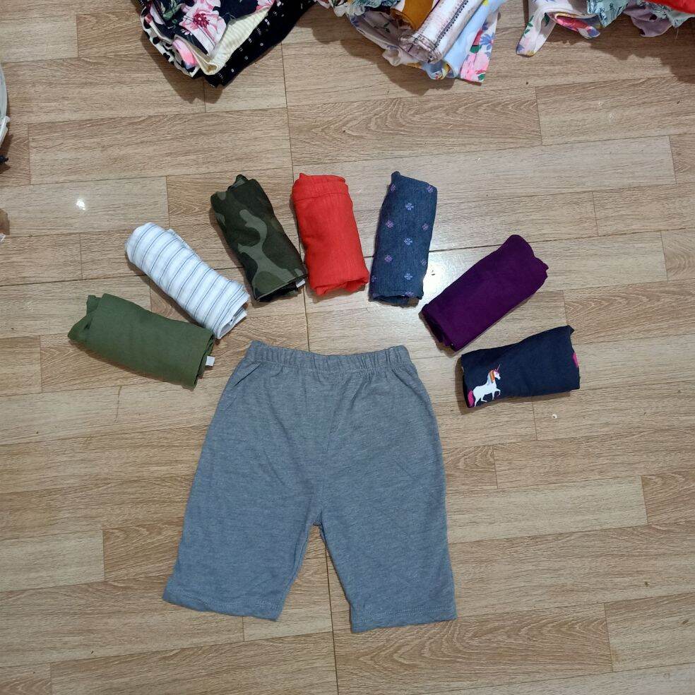 Sét 5 quần đùi cotton đẹp cho bé (10-13kg)