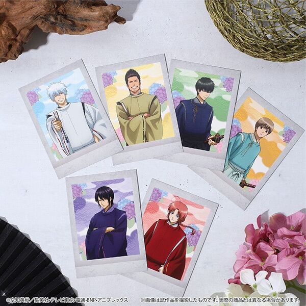 Tanpopo Gói thẻ card nhân phẩm random Gintama dạng Polaroid