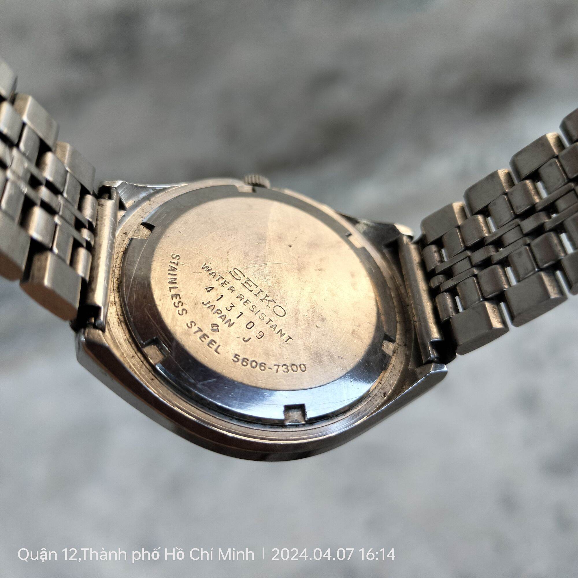 Vintage Seiko LM Automatic 5606-7300 25jewels