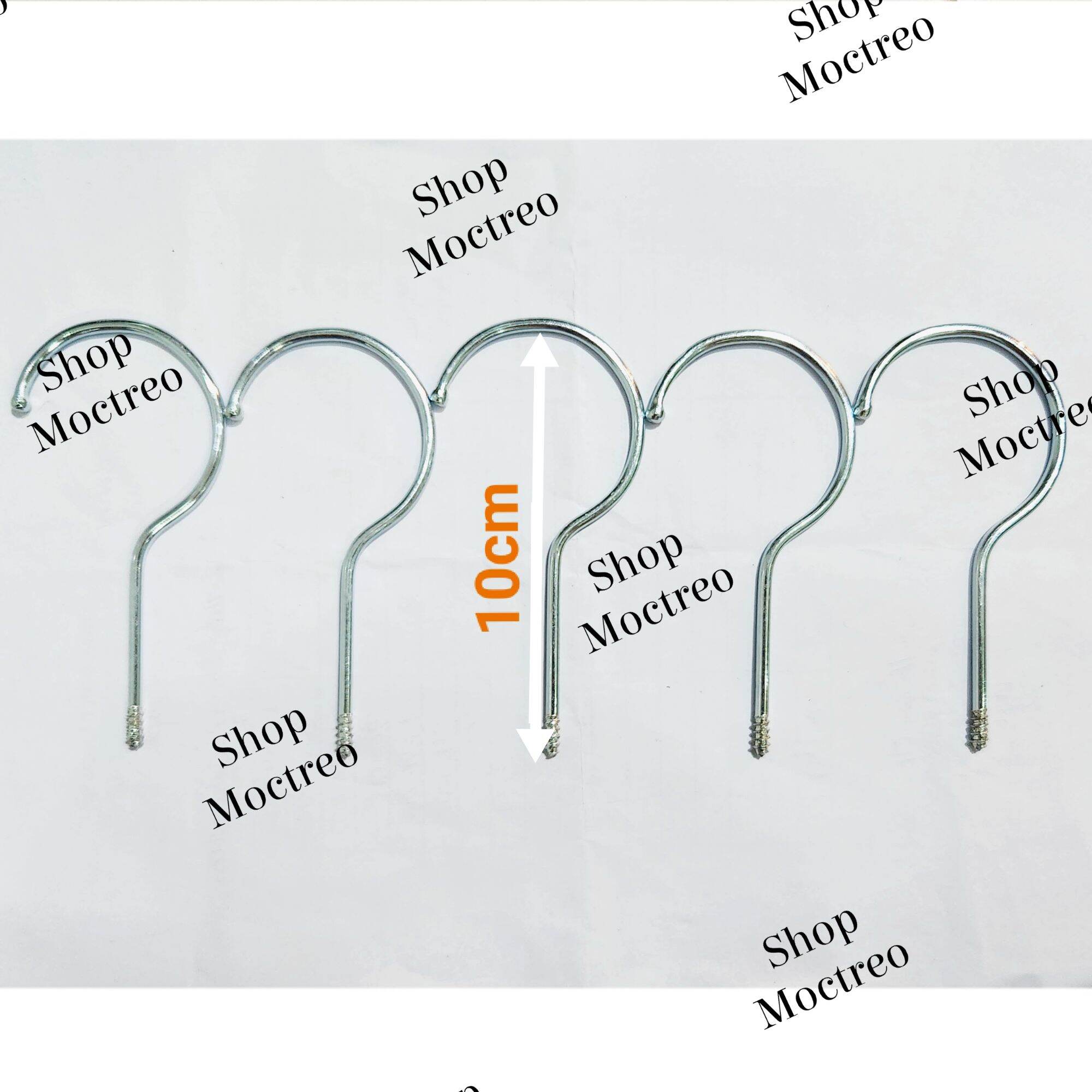 Đầu móc gắn móc treo quần áo ( 10 cái )