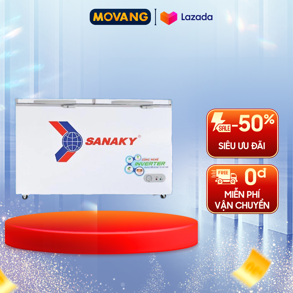 -vh 2599w3 | tủ đông/mát inverter sanaky vh-2599w3