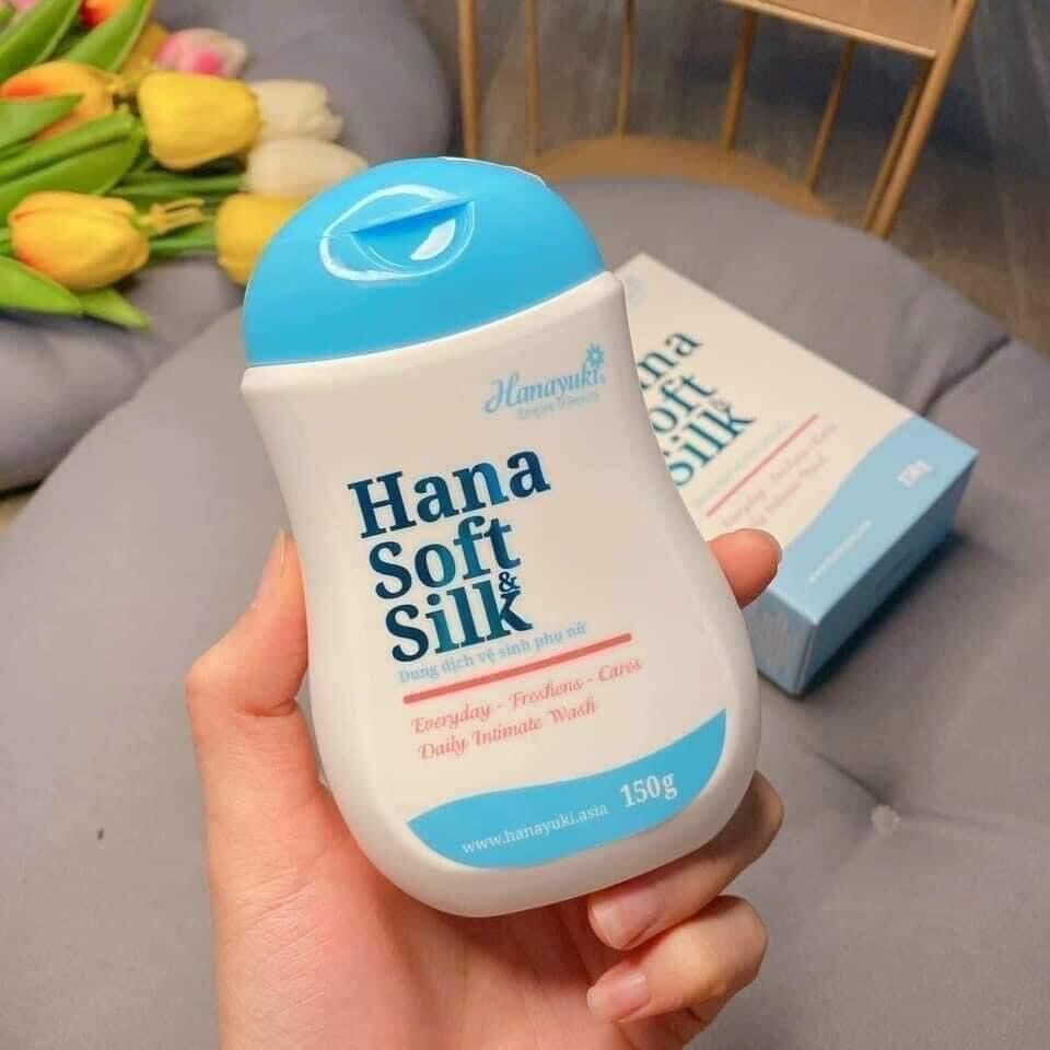 Dung dịch vệ sinh hana soft & silk hanayuki chính hãng