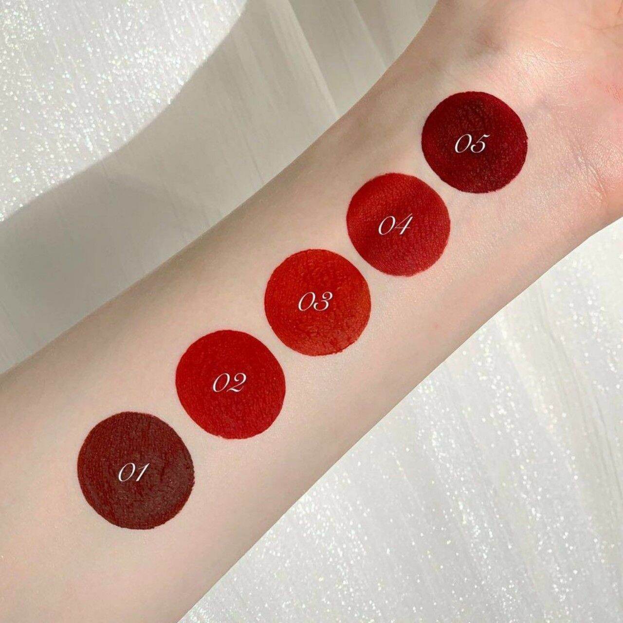 Set 5 Son Kem Lì Cô Gái Đỏ ErshiQi