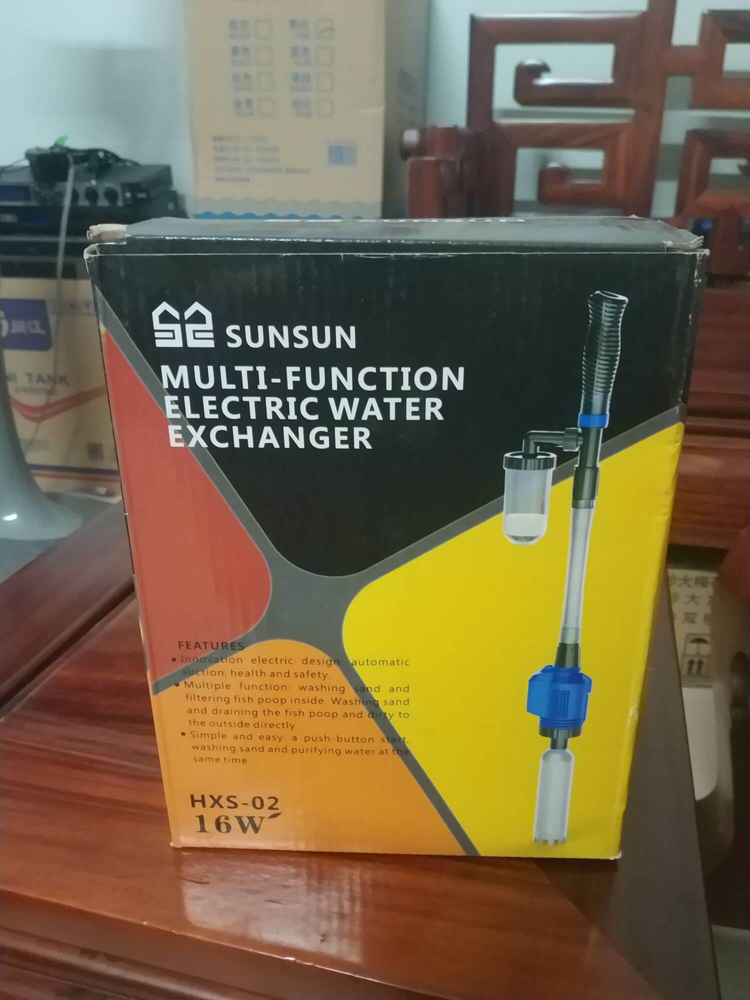 Hút cặn, phân hồ cá bể thủy sinh Sunsun HXS-02