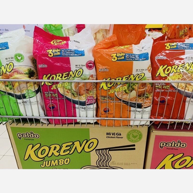 Mì Koreno Jumbo đủ vị 1kg