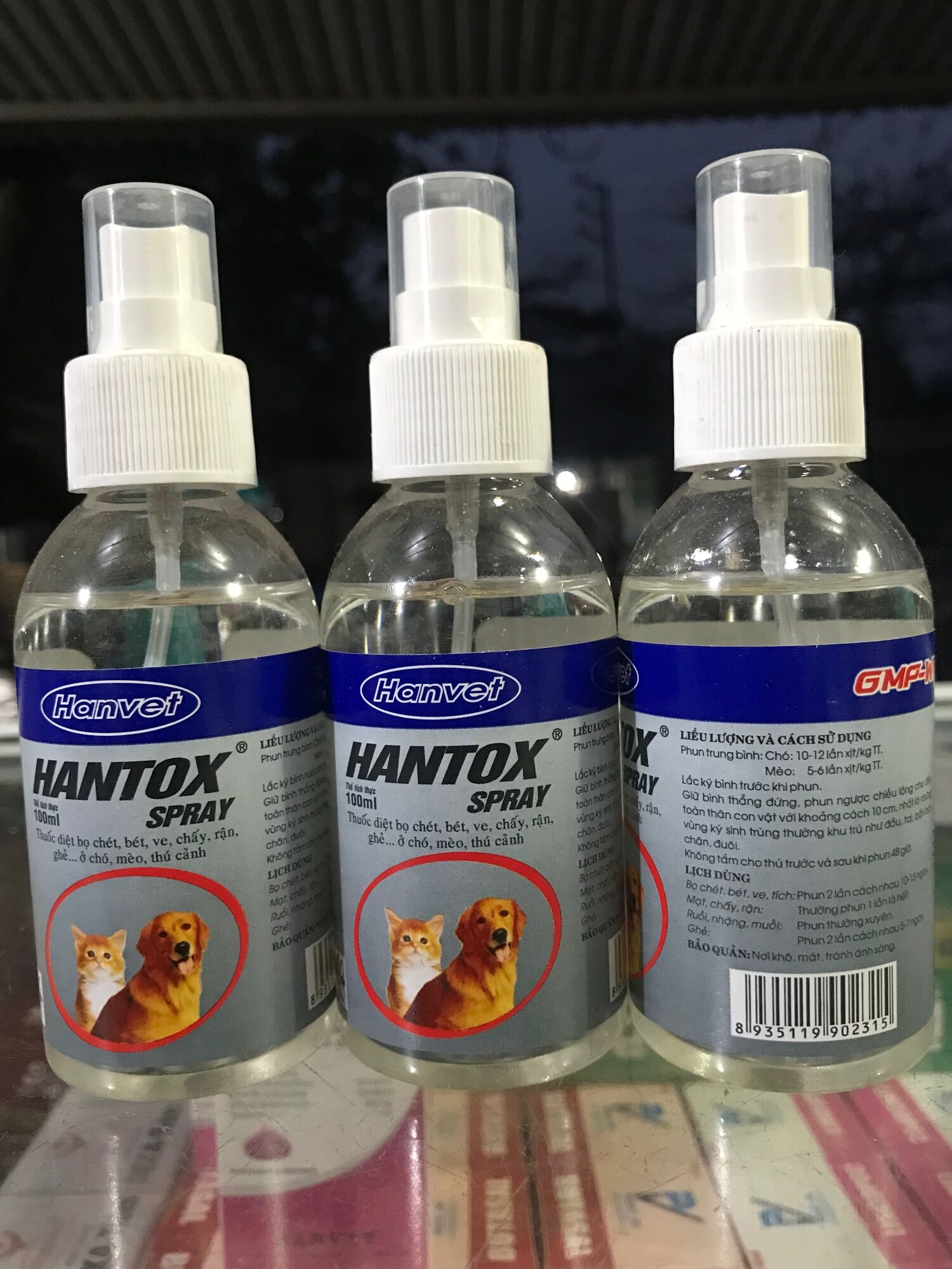 Hantox Spray chai 100ml