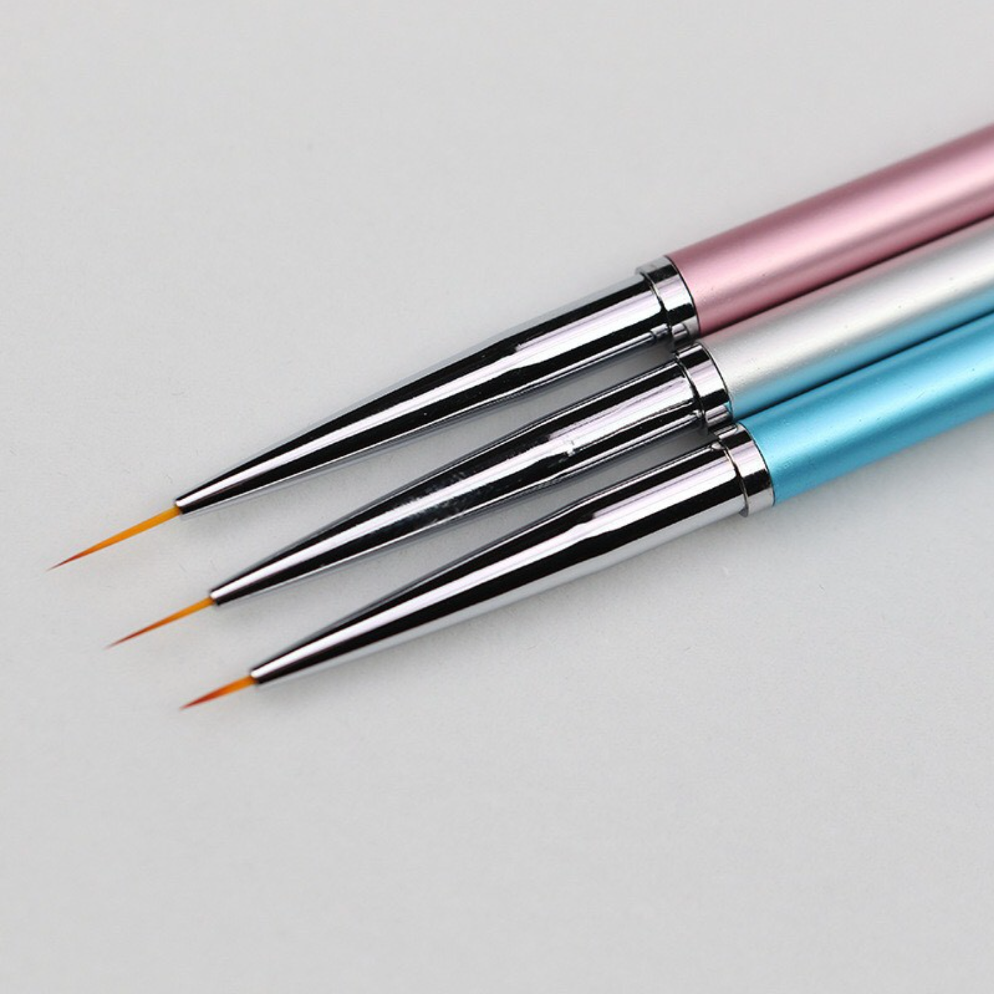 Bộ 3 cây cọ vẽ nét , cọ tóc Dingxi vẽ nail chuyên dụng