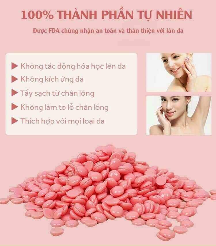 Sáp wax lông lam nhi tự nhiên