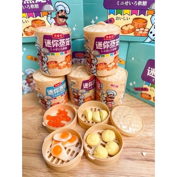 Kẹo dẻo xửng dimsum dành cho bé ❤️