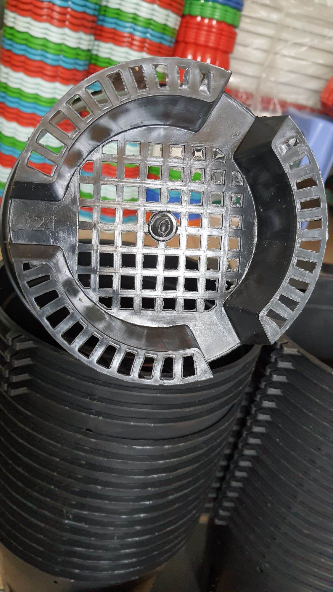 combo 20 chậu nhựa trồng lan phi 18.