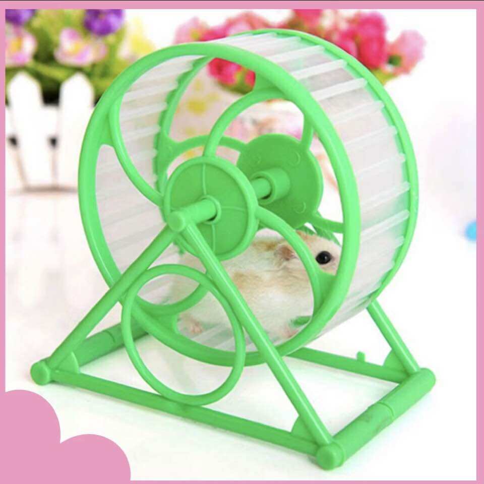 Wheel chạy nhựa teroso cho hamster tập thể dục giải trí 12cm