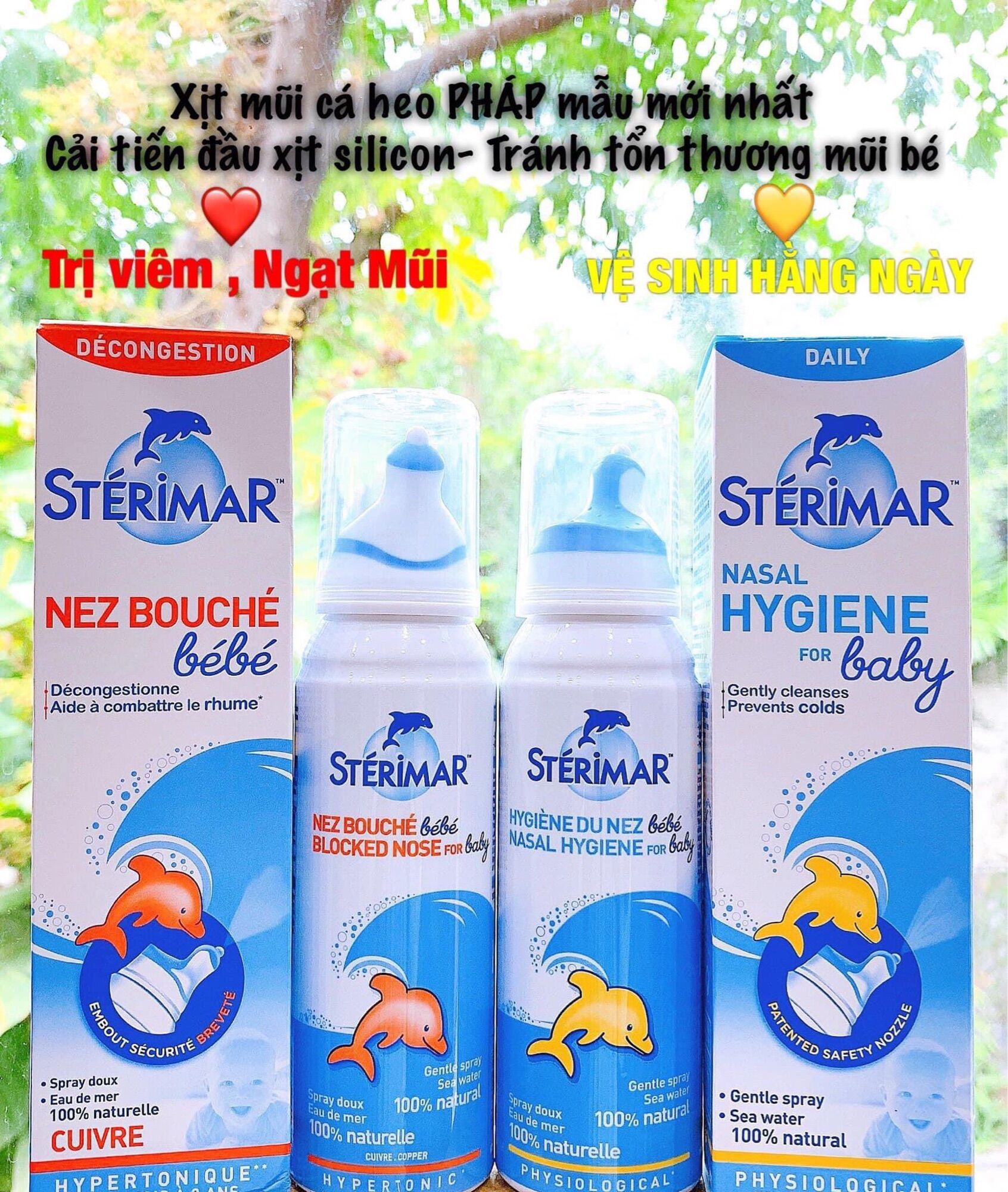 XỊT MUỐI BIỂN CÁ HEO CHO BÉ
