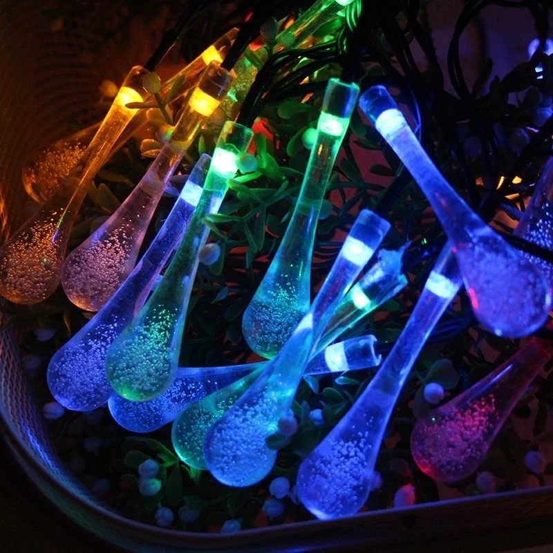 10m dây đèn led giọt nước trang trí tết