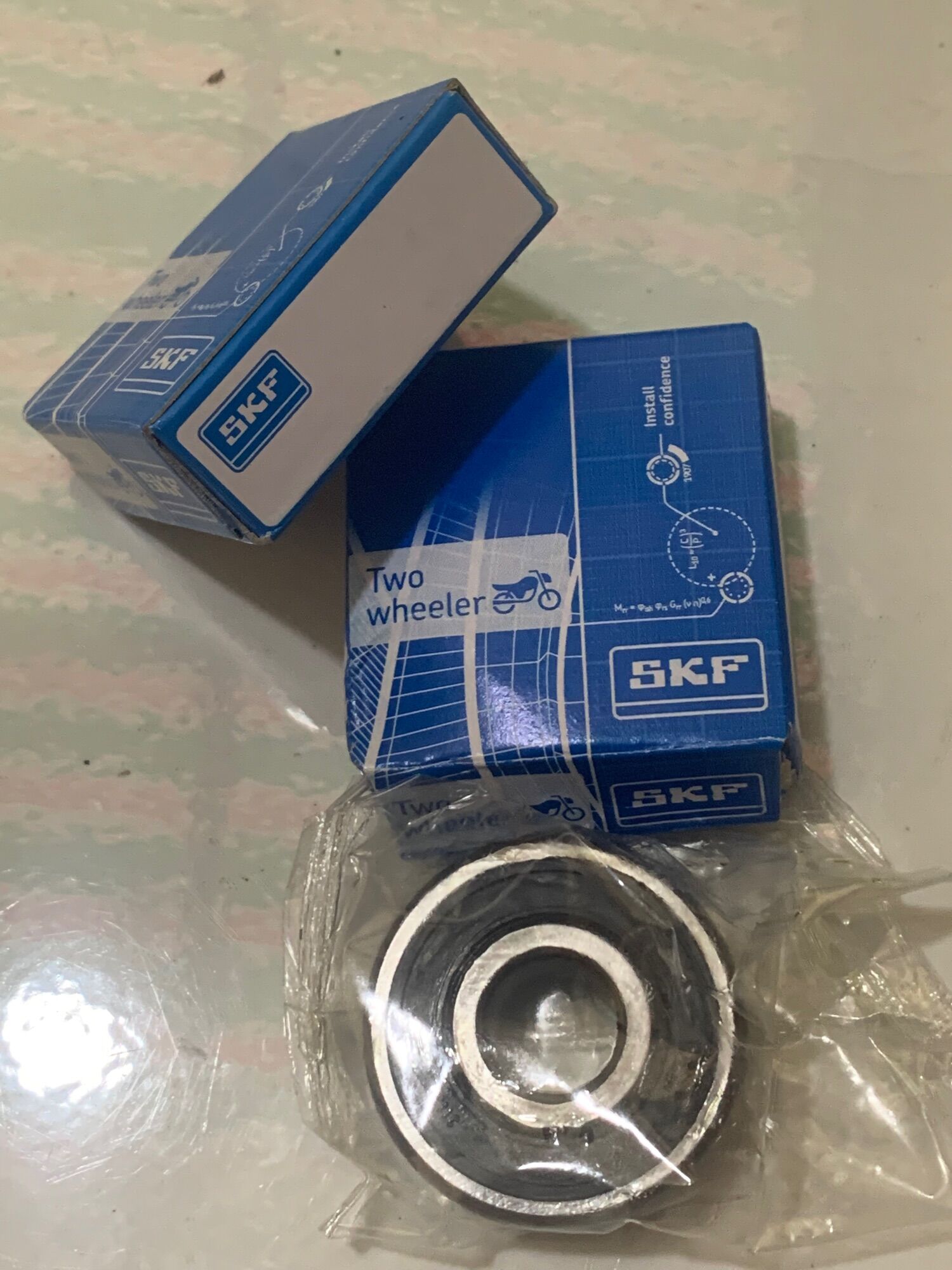 [HCM]Cặp Bạc đạn bánh xe sau Sonic 150 wave future  6301 SKF indonesia