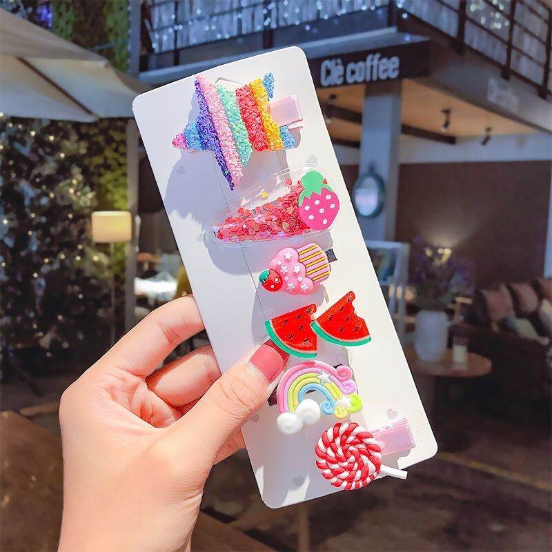 SET 6 KẸP TÓC ĐÁNG YÊU CHO BÉ