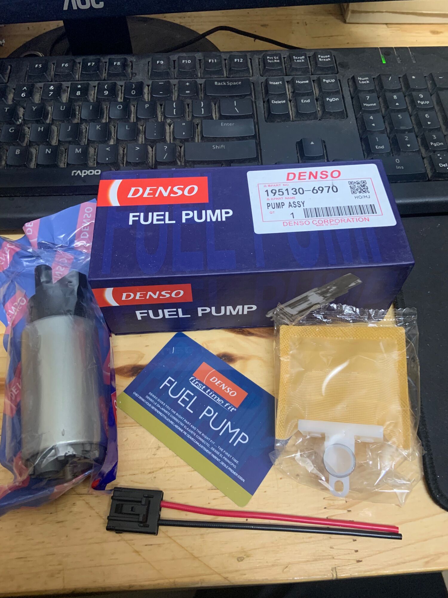 Bơm xăng denso dùng cho các dòng toyota vios, fortuner, wigo..