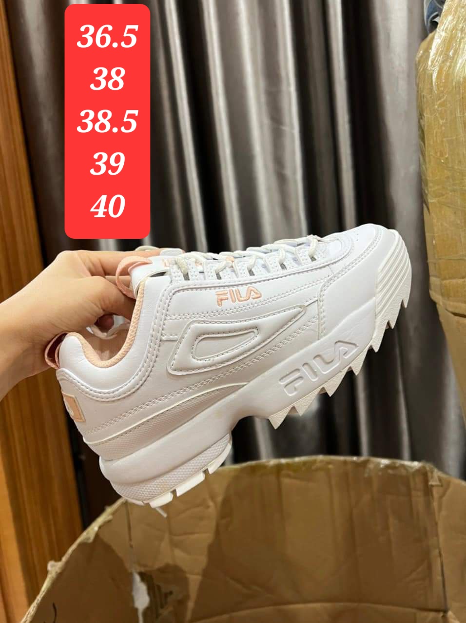 [ HÀNG CHÍNH HÃNG ] Giày FILA DISRUPTOR REAL AUTHENTIC 100%
