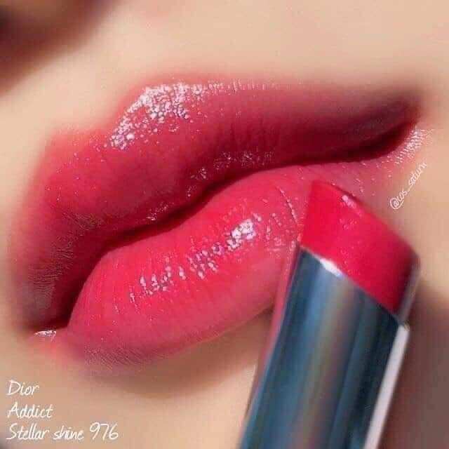 Son Dior Addict 976 Be Dior màu đỏ hồng fullbox fullsize