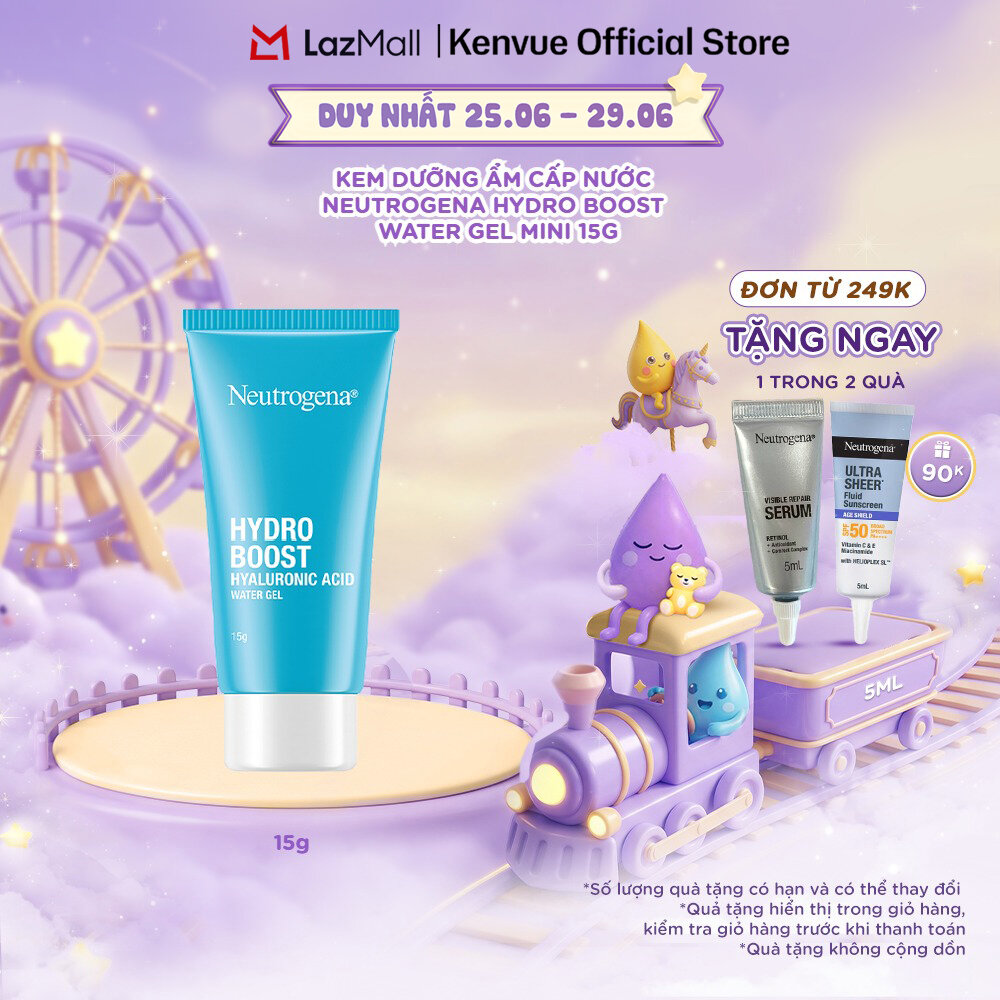 Kem dưỡng ẩm cấp nước Neutrogena® Hydro Boost Hyaluronic Acid Water Gel Mini 15g