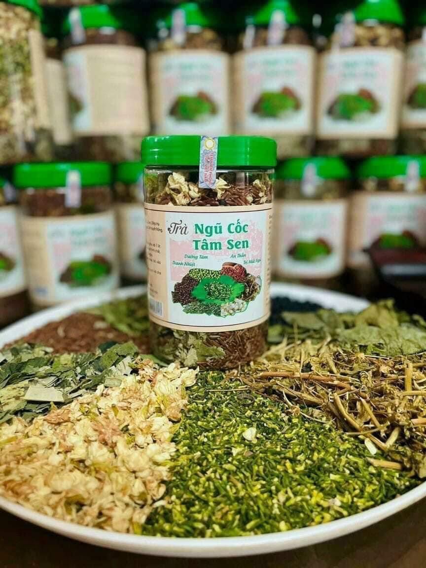 TRÀ NGŨ CỐC TÂM SEN