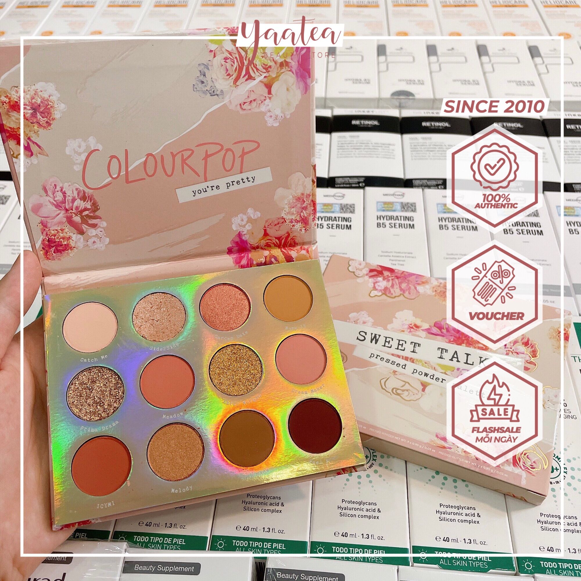 Bảng Phấn Mắt Colourpop Sweet Talk