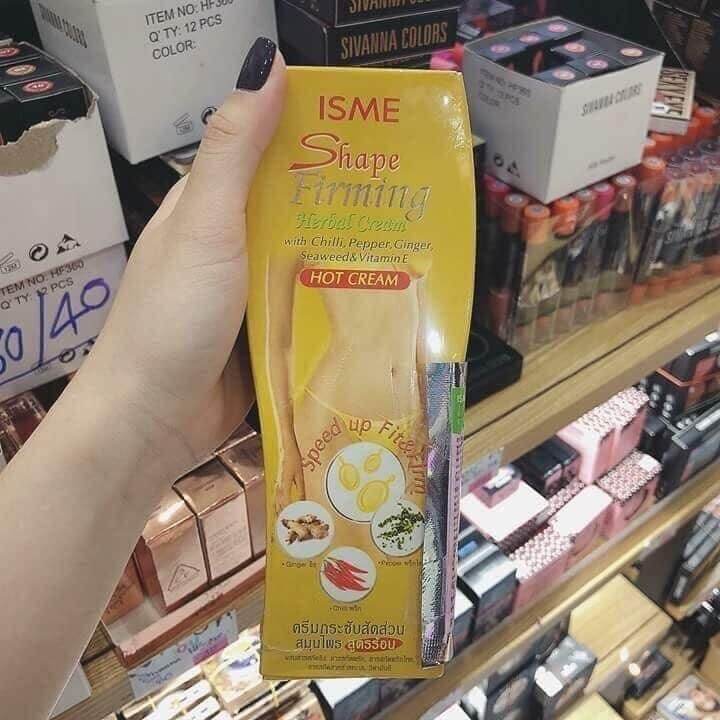Kem Tan Mỡ Gừng Isme Thái Lan