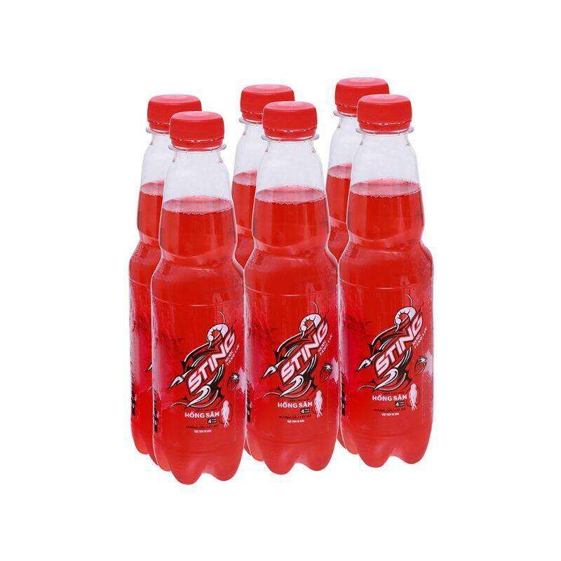 Combo 12chai nước ngọt siting hương dâu (chai 390ml )đậm đà thơm ngon là nước giải khác uống lạnh ngon tuyệt