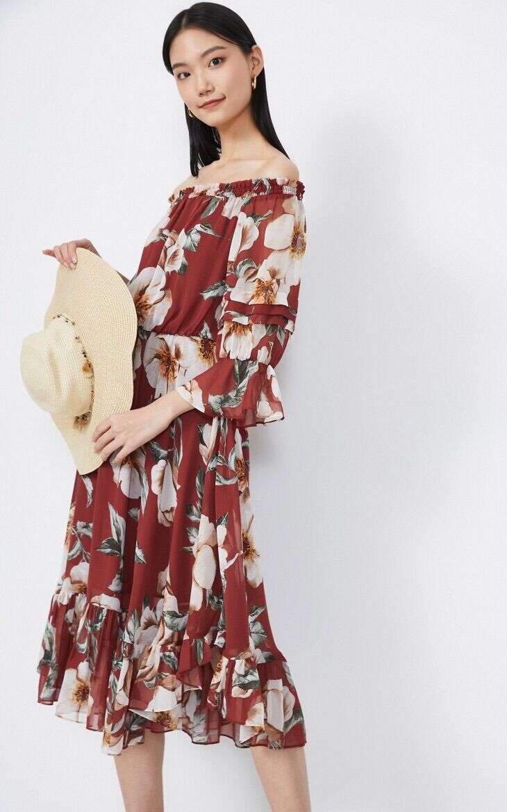 Đầm trễ vai Vero Moda