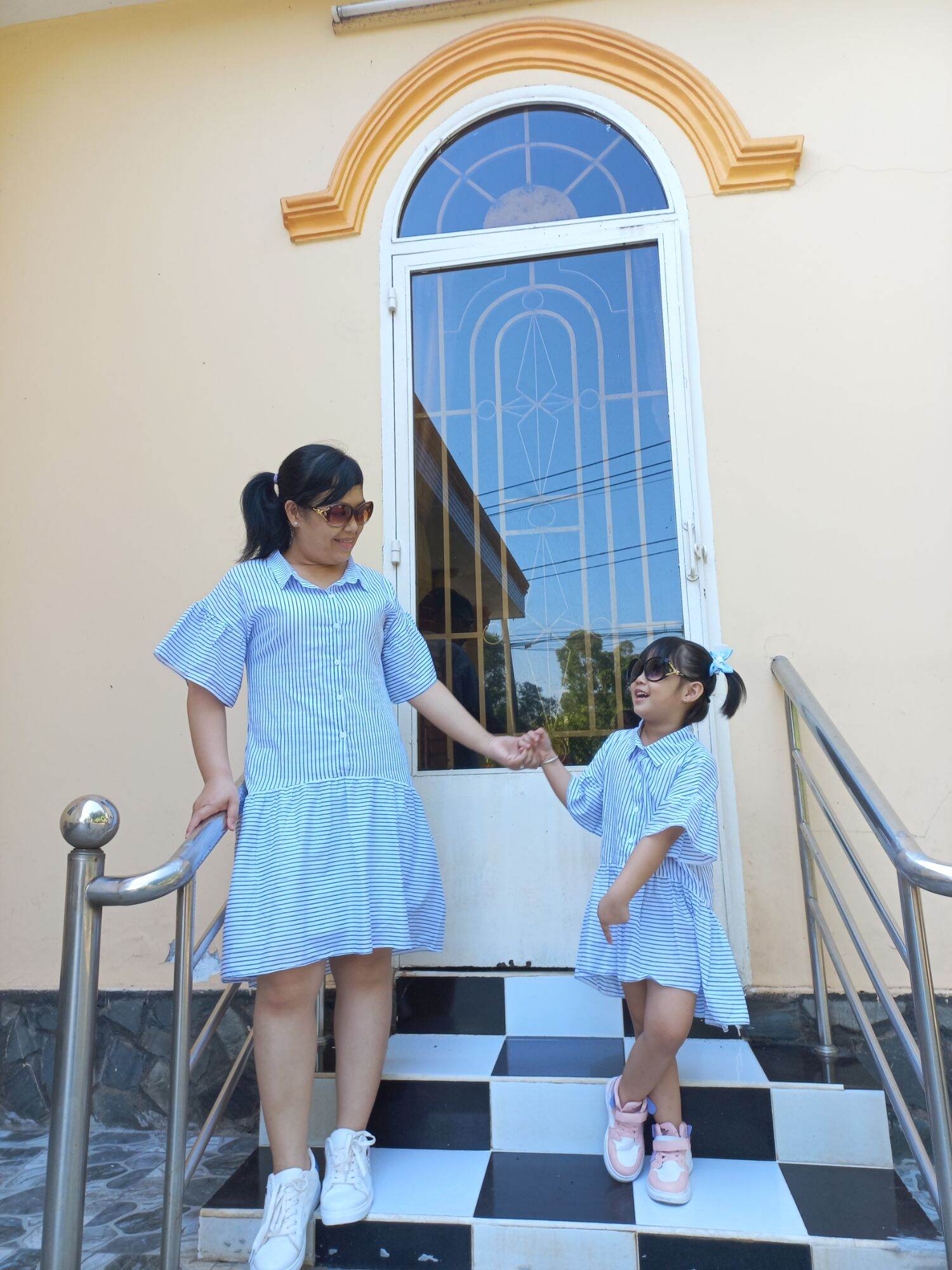 ĐẦM SỌC SOMI BEE BEE KID CUTE