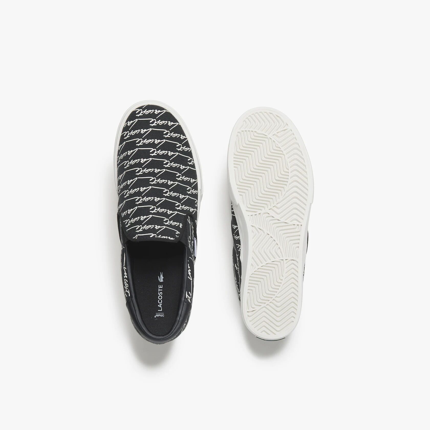 Giày Lacoste jump Serve slip on - Canvas