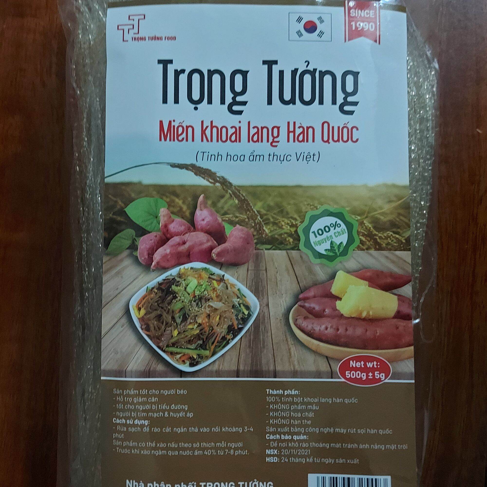 Miến Khoai Lang Hàn Quốc 500g