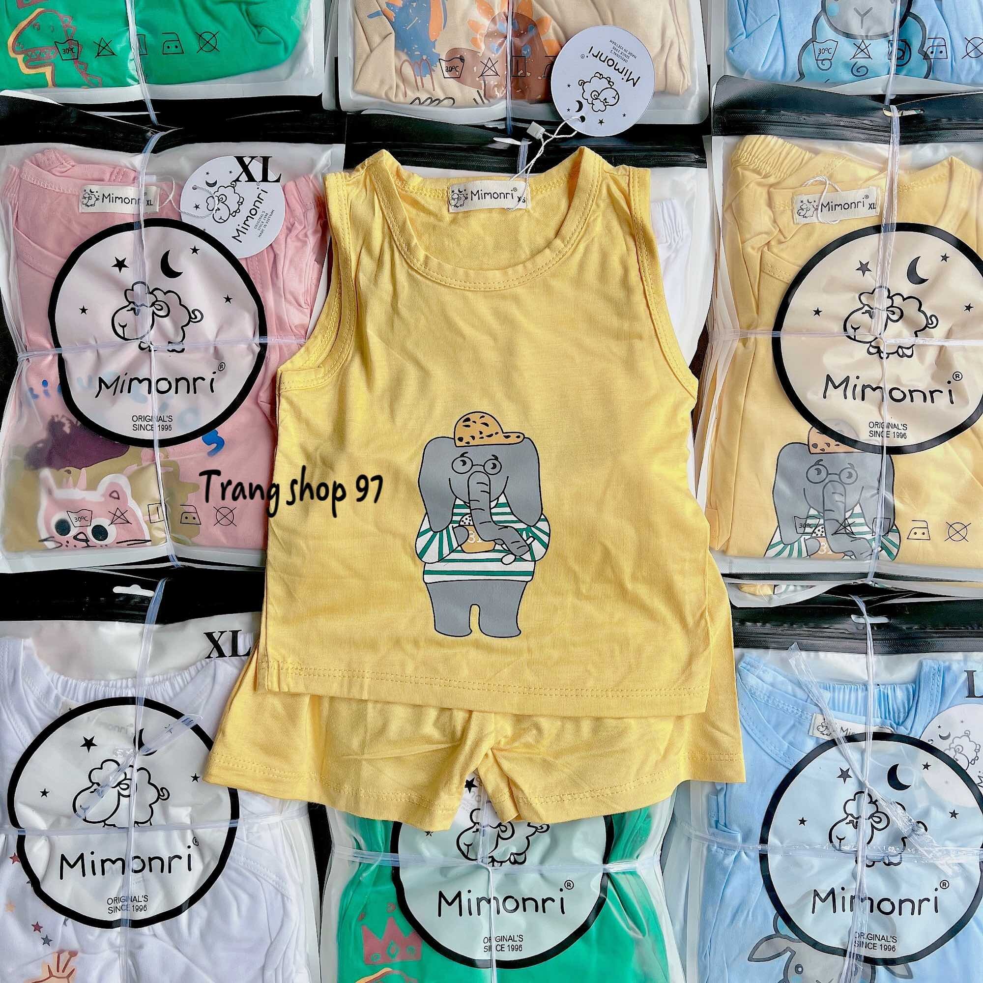 Bộ thun lạnh ba lỗ cho bé 5-18kg ( bl cừu )