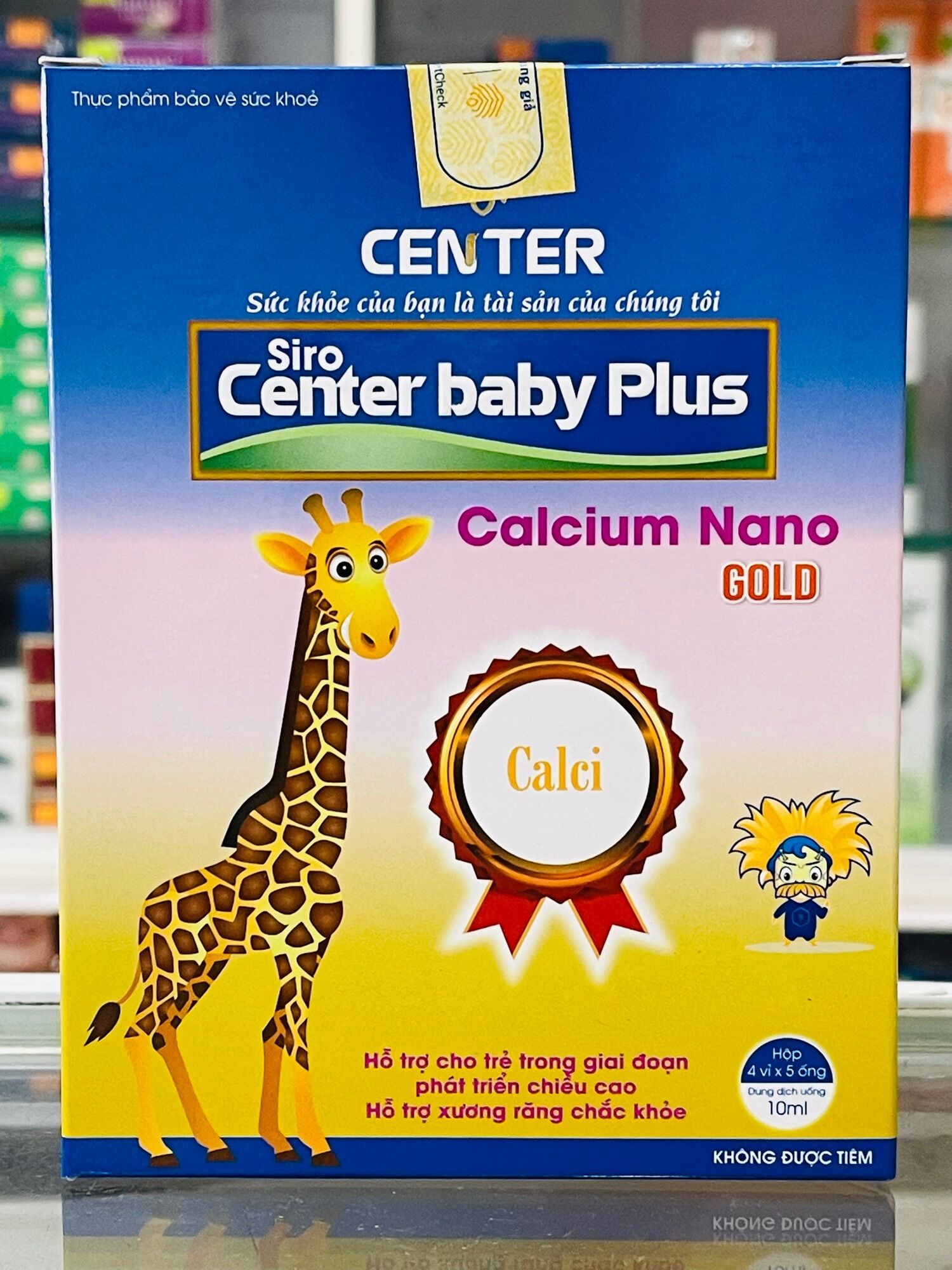 Siro Center baby Plus - 20 ống x 10ml