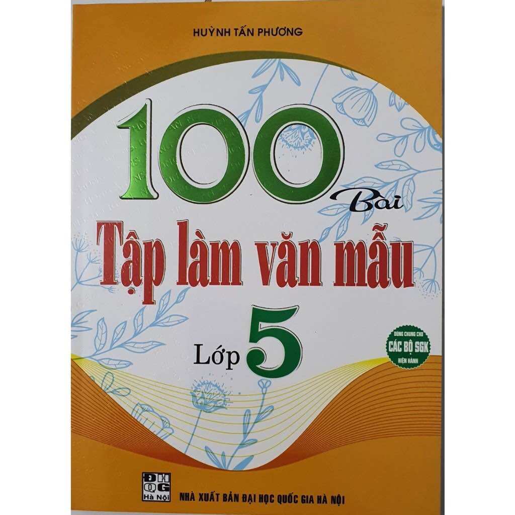 Sách - 100 bài tập làm văn mẫu lớp 5