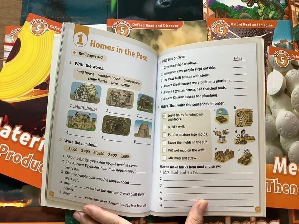 Oxford read and discover/imagine level 5 - 14 quyển