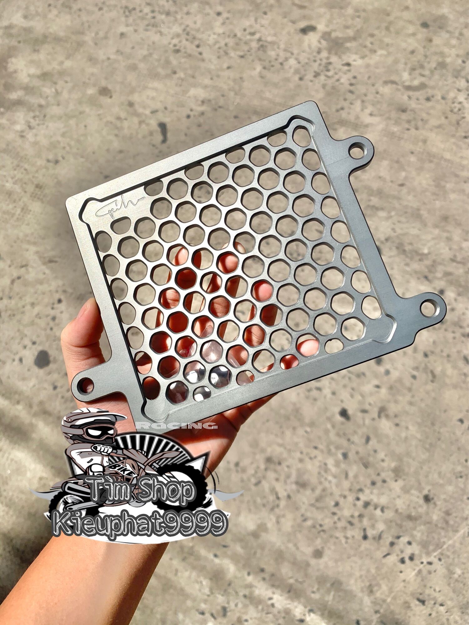 Che Két Vario _ Airblade nhôm CNC Racing