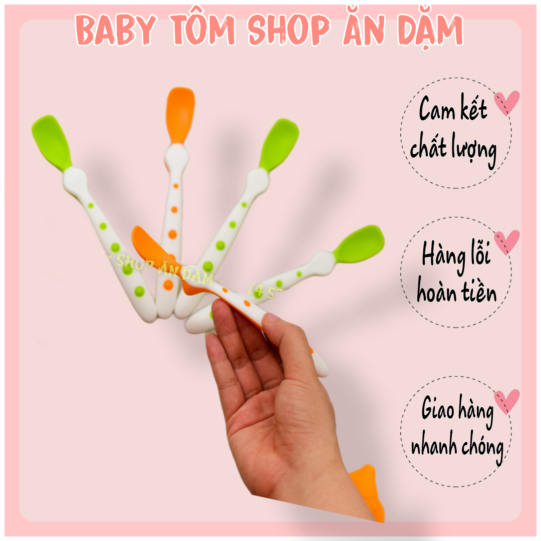 Thìa mềm ăn dặm NUK cho bé yêu