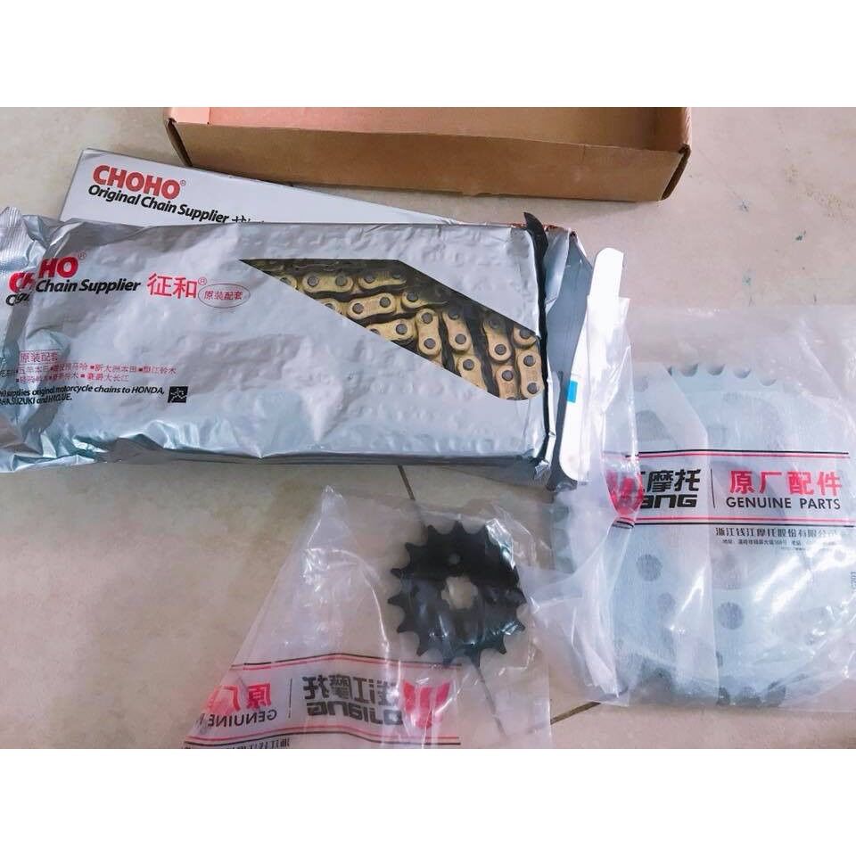 Sên nhông dĩa choho cho xe Benelli TNT 125